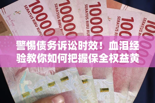 武汉警惕债务诉讼时效！血泪经验教你如何把握保全权益黄金期