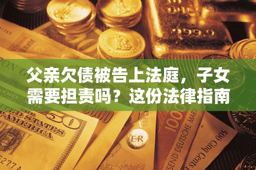 武汉父亲欠债被告上法庭，子女需要担责吗？这份法律指南必须看完