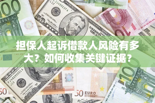 武汉担保人起诉借款人风险有多大？如何收集关键证据？
