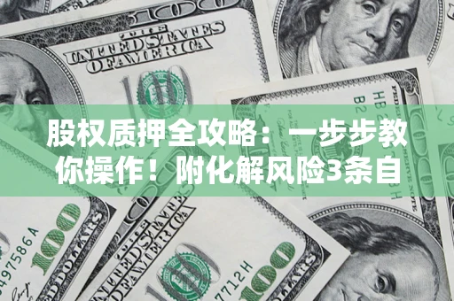 武汉股权质押全攻略：一步步教你操作！附化解风险3条自救法则