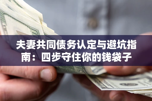 武汉夫妻共同债务认定与避坑指南：四步守住你的钱袋子