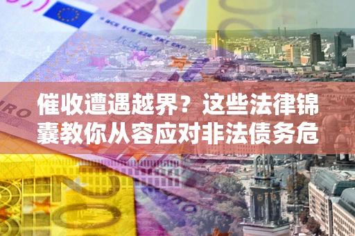 武汉催收遭遇越界？这些法律锦囊教你从容应对非法债务危机